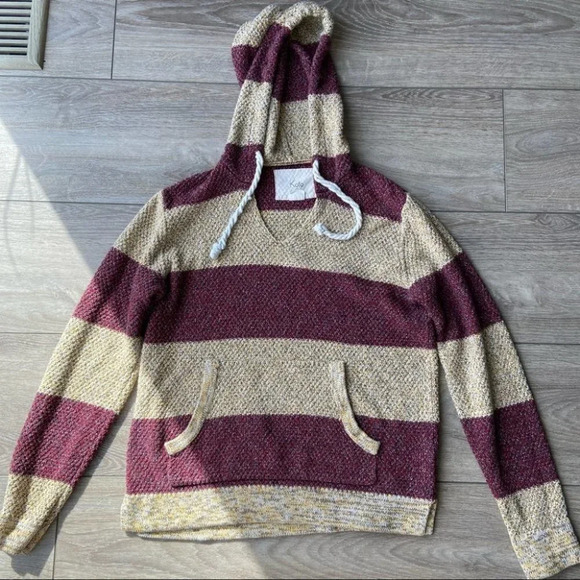 Urban Outfitters Koto Striped Boho Knitted Hoodie - Picture 5 of 15